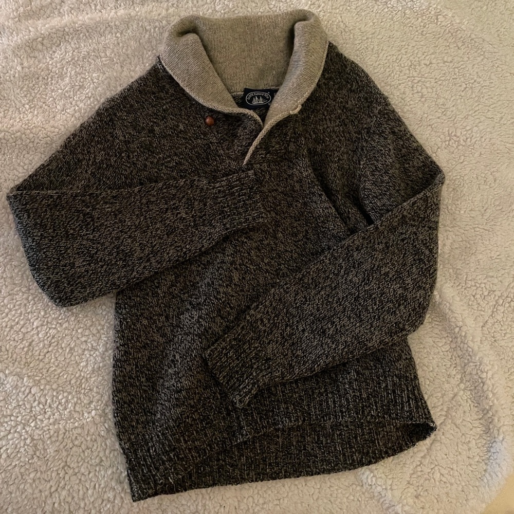 VINTAGE Boat House Row Sweater | Gray